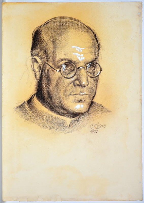 Colorio B. (1944), Ritratto di monsignor Giovanni Battista Fedrizzi
