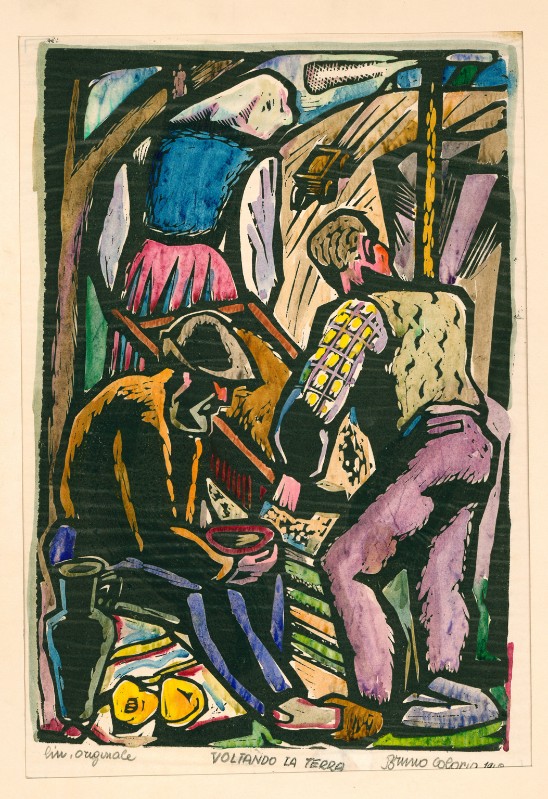 Colorio B. (1949), Voltando la terra