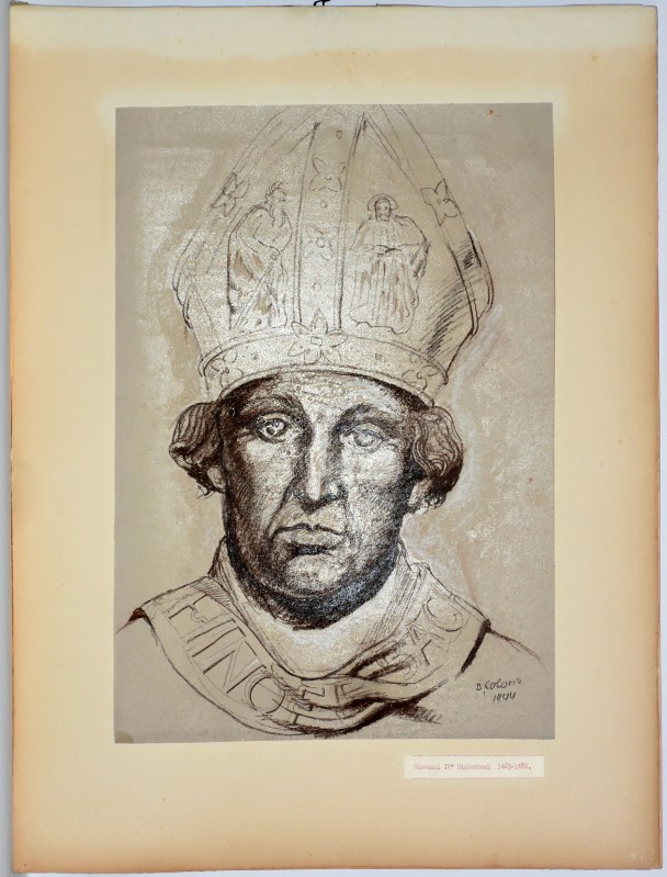 Colorio B. (1944), Ritratto del principe vescovo Giovanni Hinderbach