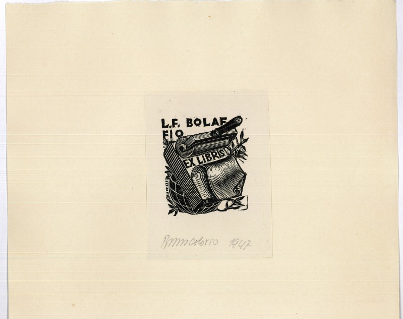 Colorio B. (1947), Ex libris di L. F. Bolaffio
