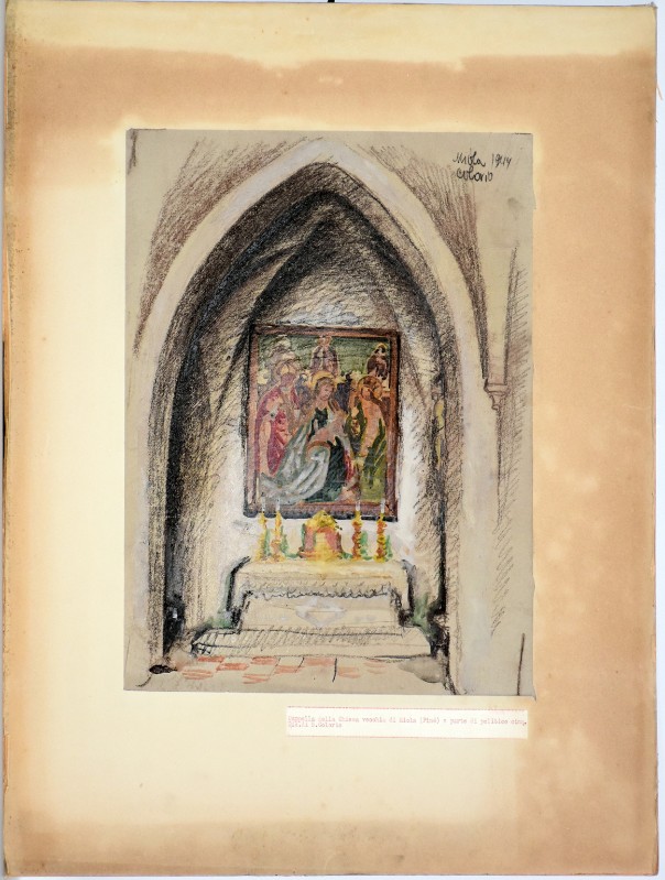 Colorio B. (1944), Cappella della chiesa vecchia di Miola