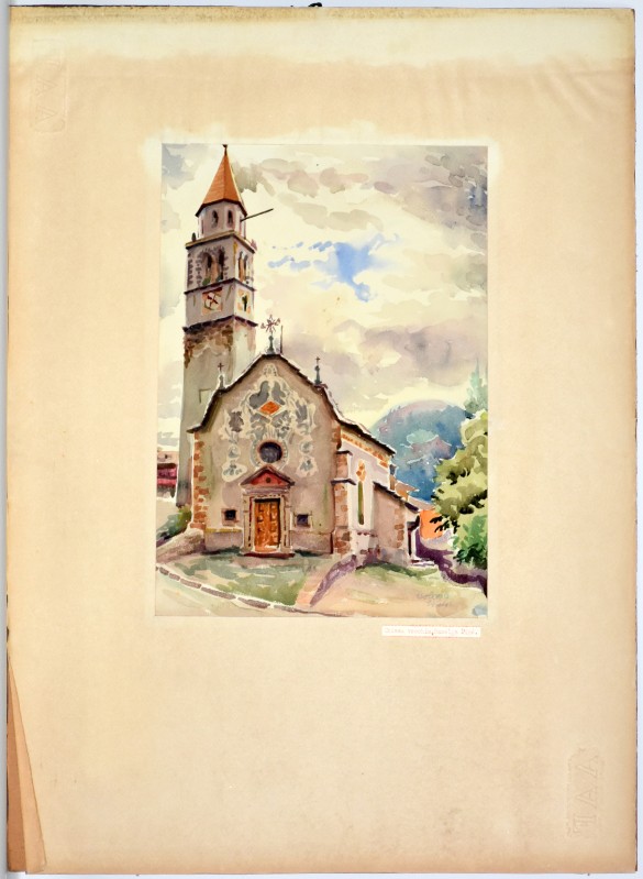 Colorio B. (1944), Chiesa vecchia di Baselga di Piné