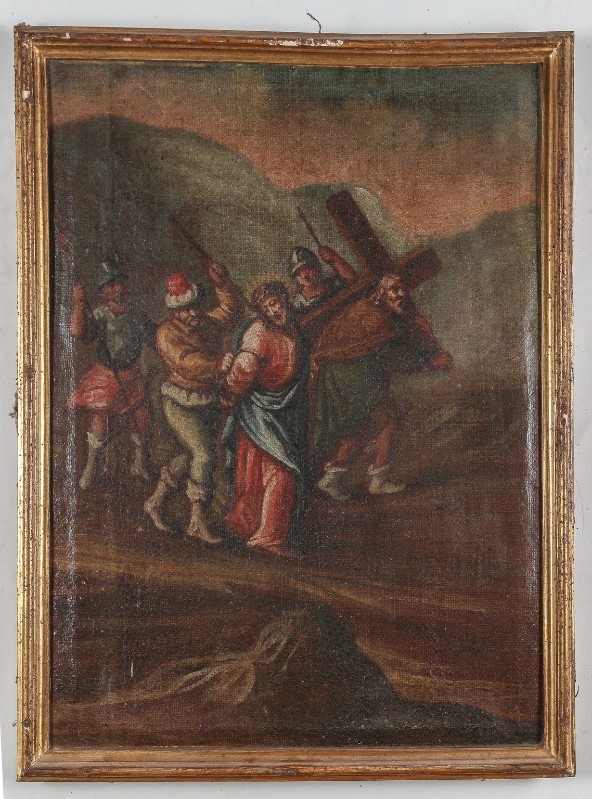 Ermini Liborio (1745), Gesù aiutato dal cireneo