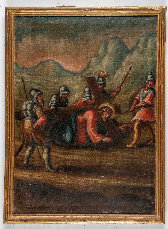 Ermini Liborio (1745), Gesù cade la terza volta