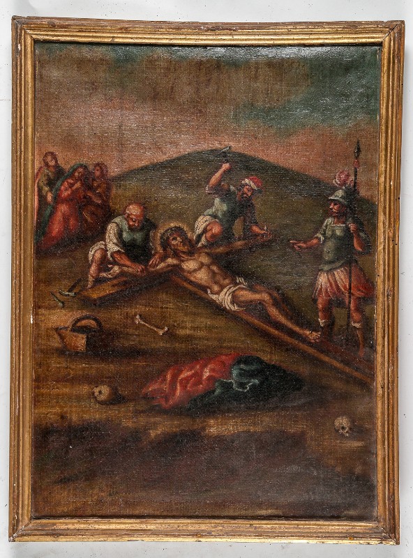 Ermini Liborio (1745), Gesù inchiodato alla croce