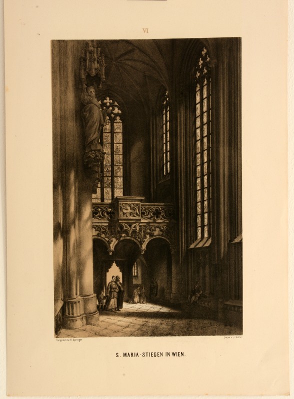 Edizioni Springer-Waldheim (1856), Interno di S. Maria sulla Riva a Vienna