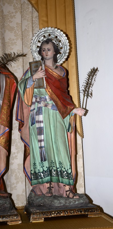 Caretta R. (1945), Statua di San Cosma
