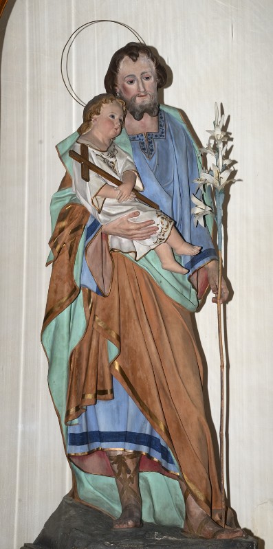 Caretta R. sec. XX, Statua di San Giuseppe e Gesù Bambino