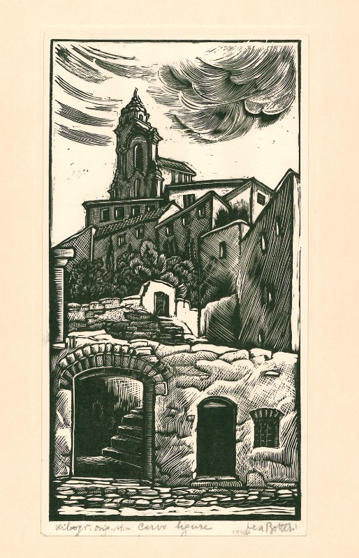 Botteri L. (1948), Veduta di Cervo