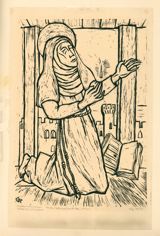 Polo G. (1947), S. Caterina da Siena