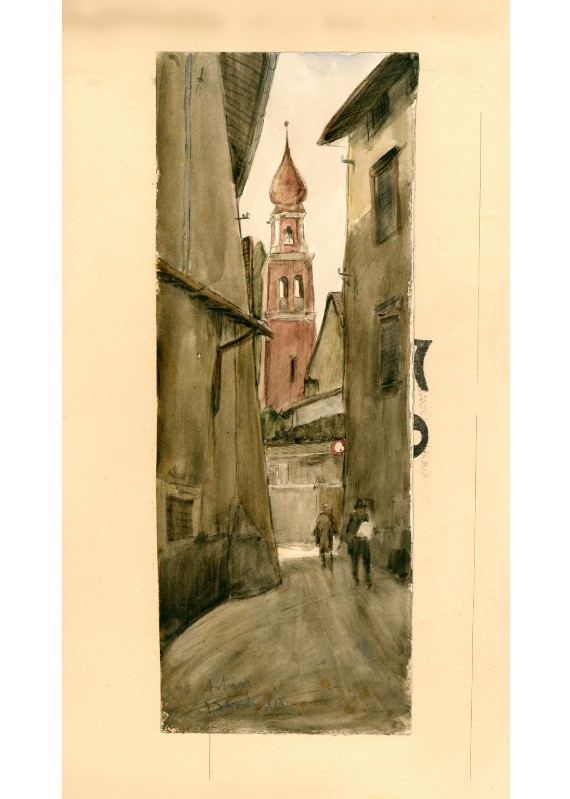 Asturi A. (1941), Veduta di Trento
