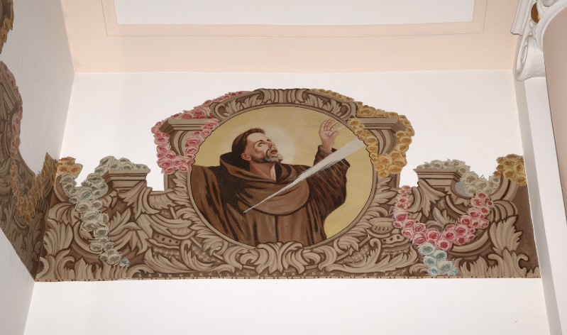 De Geronimo G. (1927), Dipinto murale di San Francesco d'Assisi riceve le stimma