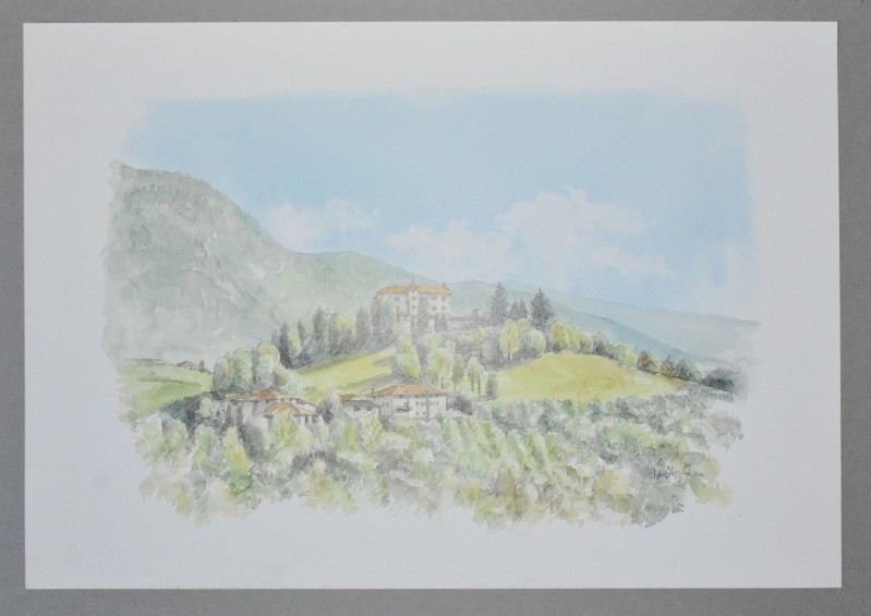 Marcolla T. (2000), Veduta di Castel Thun