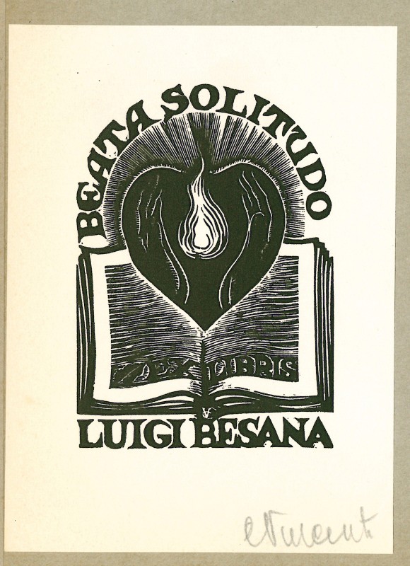 Vincenti C. (1950 circa), Ex libris di L. Besana