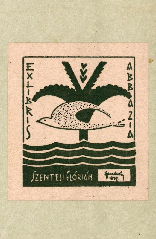 Szentesi (1937), Ex libris di F. Szentesi