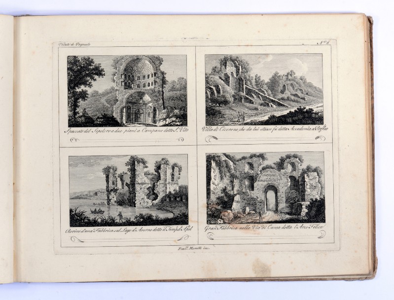 Morel F. (1810 circa), Vedute delle rovine nei pressi di Pozzuoli 2/2