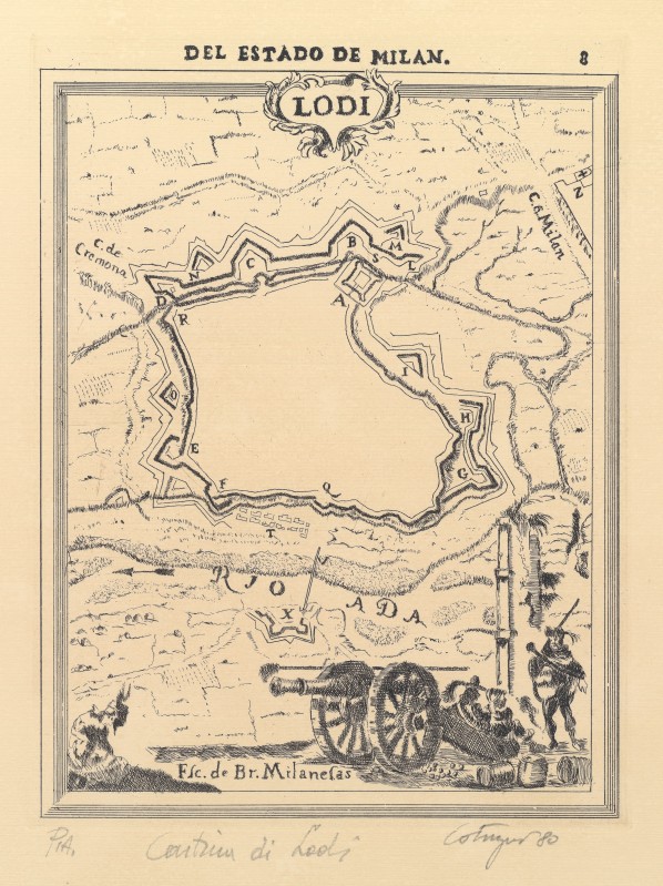 Cotugno T. (1980), Cartina di Lodi