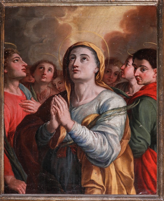 Ambito toscano sec. XVII, Santa Felicita con i sette figli martiri