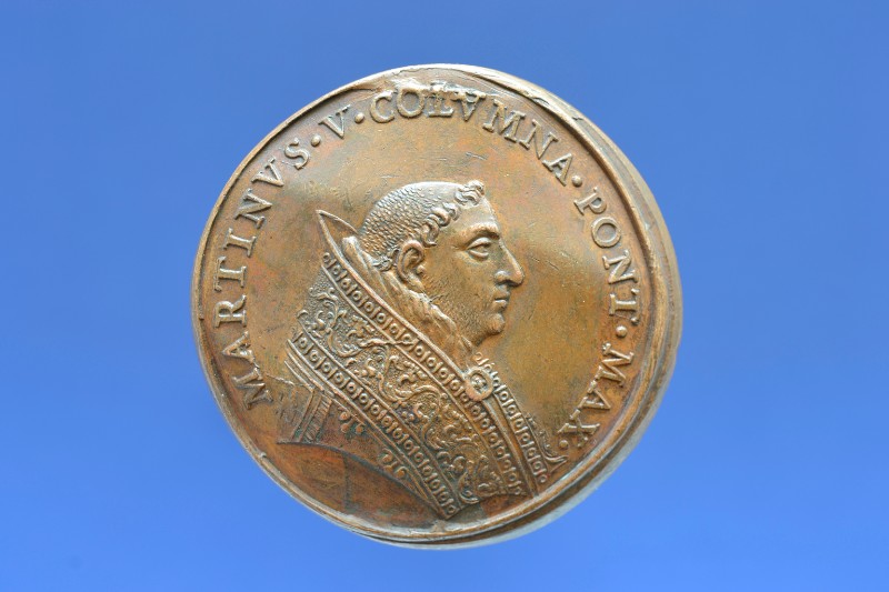 Paladino G. sec. XVII, Medaglia di Martino V