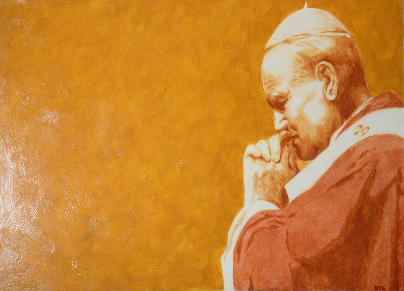Ambito pugliese sec. XXI, Dipinto di Papa Giovanni Paolo II