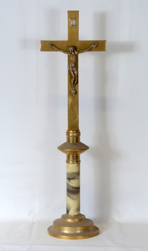 Produzione italiana sec. XX, Croce da altare grande