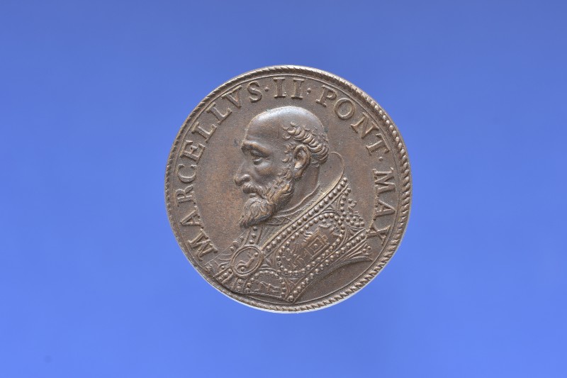 Bott. Hamerani secc. XVII-XVIII, Medaglia di Marcello II