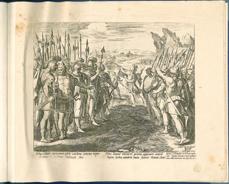 Sadeler A.-Sadeler J. (1585-1592), Ribellione di Seba contro David