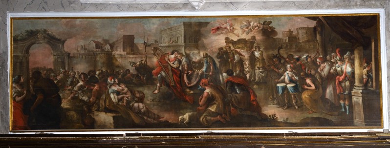 Carella D. A. (1801), Dipinto di Davide danza davanti all'arca Santa