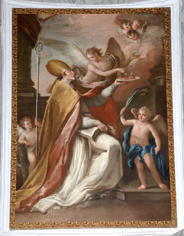 Ambito pugliese sec. XVIII, Dipinto di San Gennaro