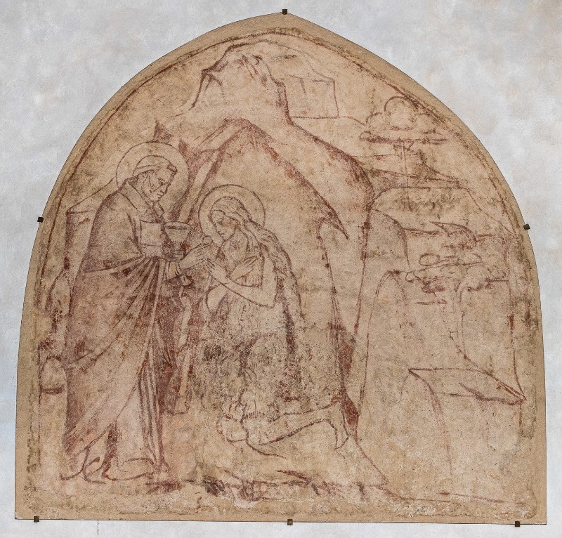 Cenni di Francesco sec. XV, Sinopia con Santa Maria Egiziaca
