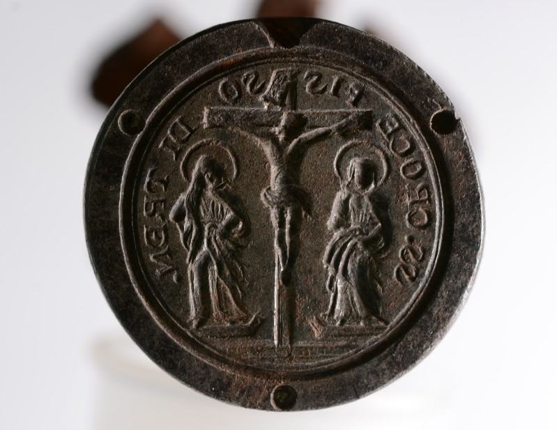 Bottega trentina sec. XIX, Conio di medaglia del Crocifisso di Trento