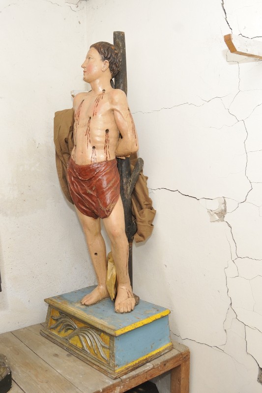 Bott. marchigiana sec. XIX, Statua di San Sebastiano