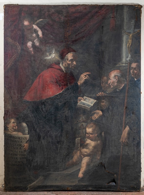 Ambito toscano sec. XVII, San Gregorio Magno