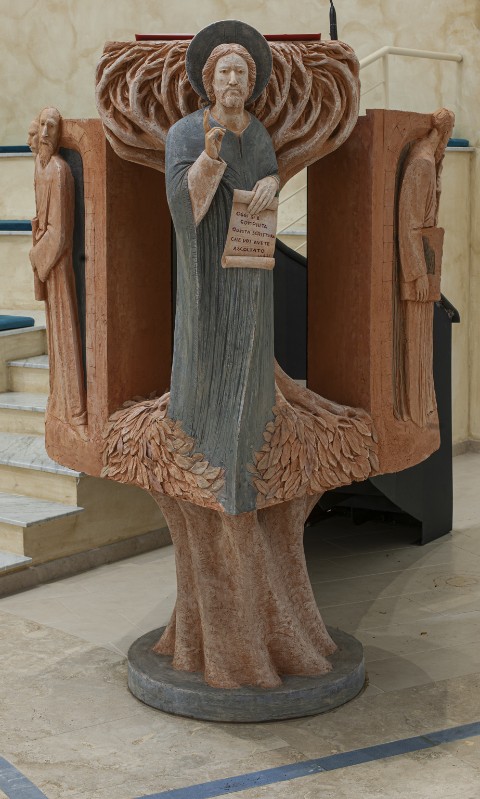 Borghi P. (2018-2019), Ambone in terracotta