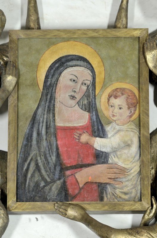 Ambito marchigiano sec. XV, Madonna con Gesù Bambino