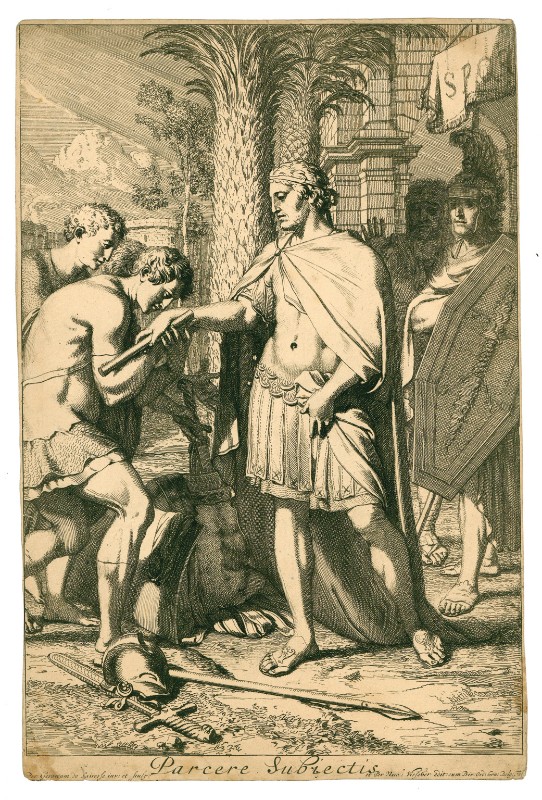 De Lairesse G. (1670), Comandante romano risparmia i nemici