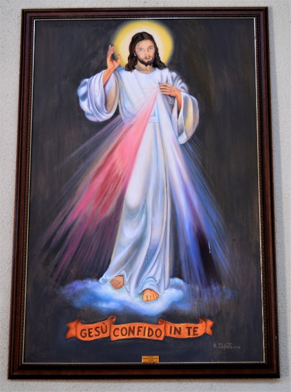 Caputo R. (2014), Dipinto del Gesù Cristo misericordioso