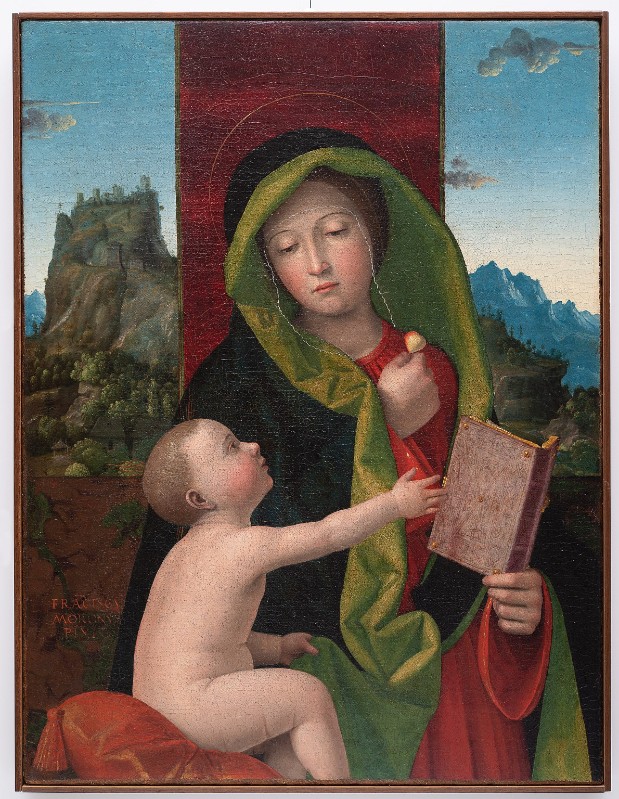Morone F. sec. XVI, Madonna con Gesù Bambino