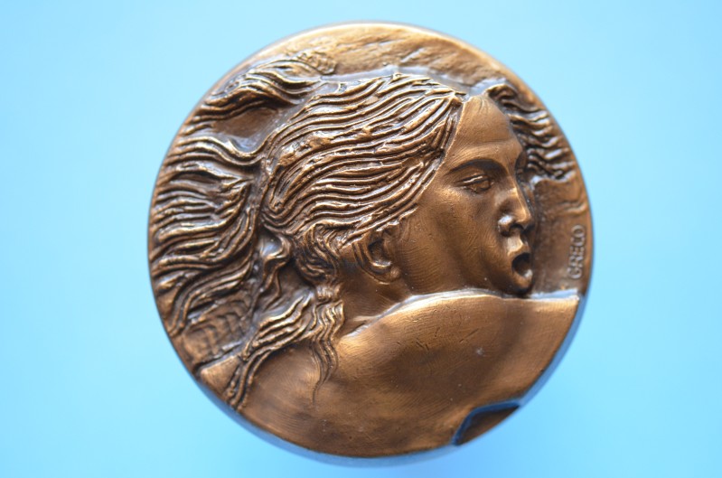 Greco E. (1968), Medaglia della redenzione di Trento e Trieste in bronzo