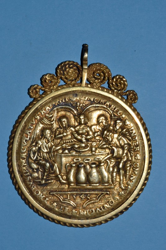 Bottega italiana (1545), Medaglia con storie della vita di Gesù
