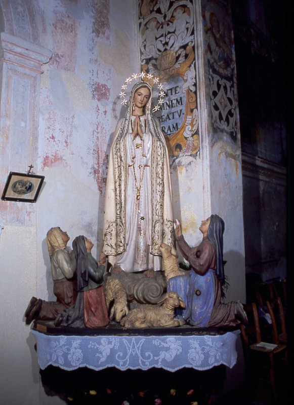 Perathoner F. sec. XX, Apparizione della Madonna del Rosario a Fatima