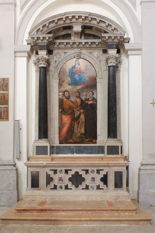 Maestranze friulane sec. XIX, Secondo altare laterale sinistro