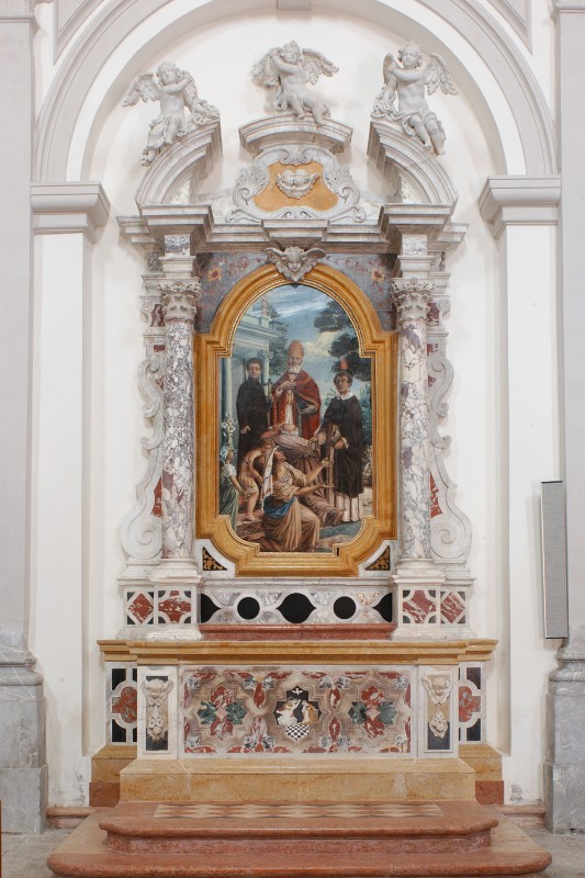 Maestranze friulane sec. XIX, Altare laterale sinistro