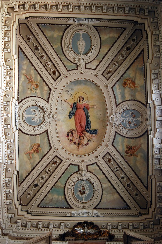 Morani V. e bottega sec. XIX, Volta della cappella del rosario