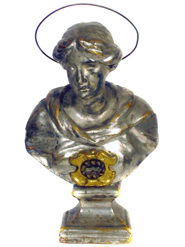 Bott. toscana sec. XVIII, Reliquiario a busto di Santa Petronilla