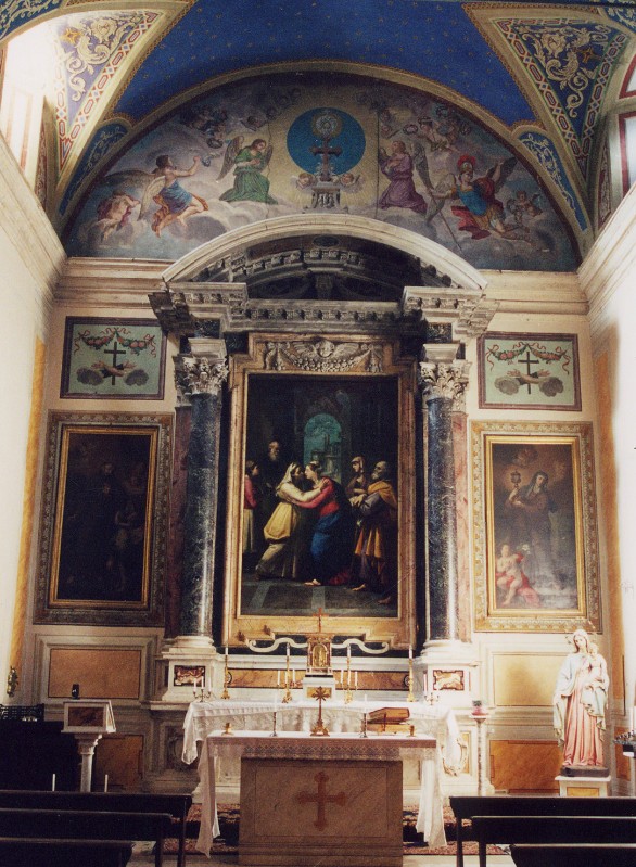 Bottega Italia centrale sec. XVII, Altare della Visitazione