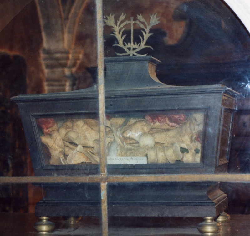 Ambito romano sec. XVII, Reliquiario di santa Martina Vergine
