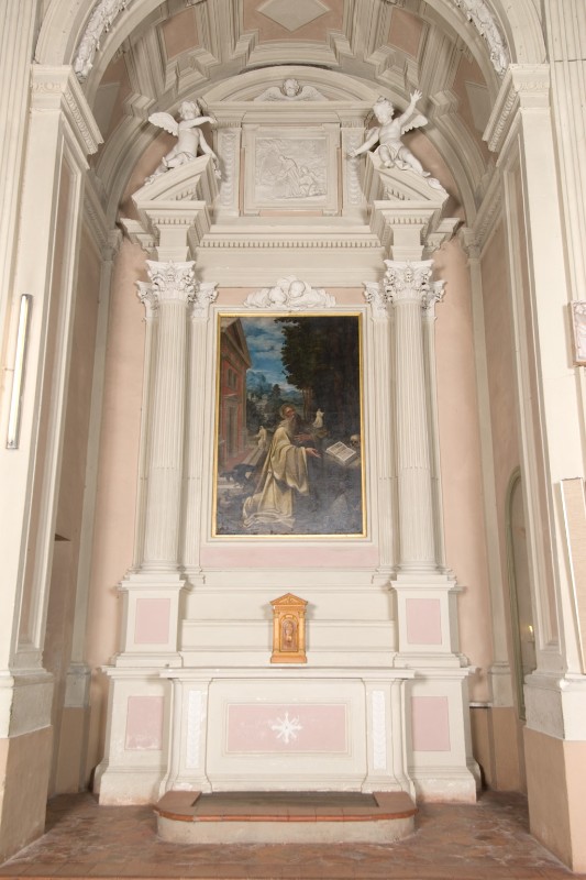 Maestranze romagnole (1771-1775), Altare laterale di San Benedetto da Norcia