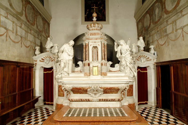 Attribuito a Rizzi F. sec. XVIII, Altare maggiore
