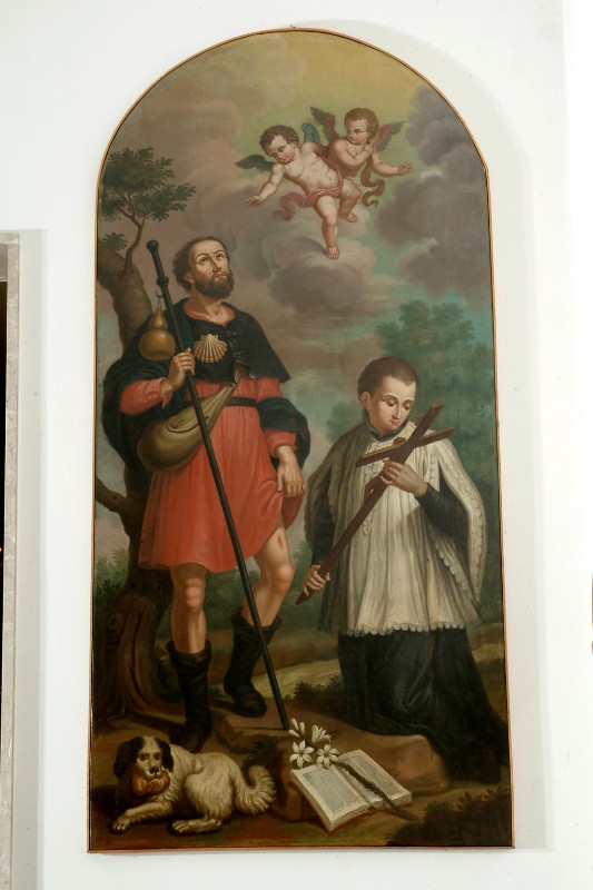 Bossi F. (1797), San Rocco e San Luigi Gonzaga